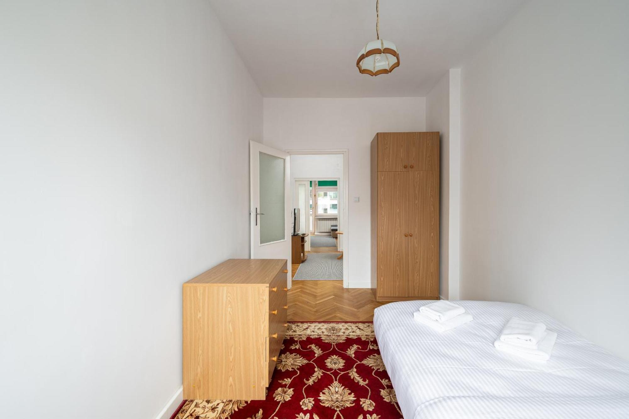 Widok Central Warsaw Apartment Exterior photo
